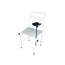 Cadeira Simples Esmaltada Com 1 Braçadeira Estofada Adaptada 2 Lados - FM0197