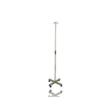 Suporte Para Soro Regulável Inox Base Quadripé Com Rodízios - FM6472