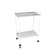 Mesa Auxiliar 40 X 60 Com Varandas e Rodízios - FM0187