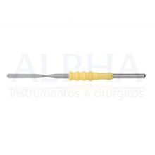Eletrodo ponta faca reta revestido de teflon - Corpo ø 2,38mm x 70mm