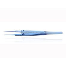Pinça Bonn 0.12Mm Reta Com Plataforma Titânio