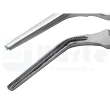 Clamp Bulldog Debakey 90mm Angulado Boca 30mm