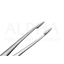 Pinça Hartmann para curativo 9cm