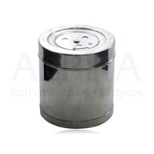Tambor de inox 12 x 12cm - 1350ml