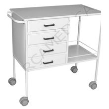 Carro de Emergência Esmaltado - FM0027