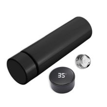 Garrafa Térmica Inox A Vácuo Termômetro Display Led 500Ml