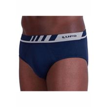 Cueca Slip Lupo - Azul Marinho - 00691 | Pau a Pique