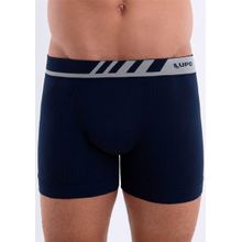 Cueca Boxer Microfibra Lupo - Azul Marinho - 00671 | Pau a Pique