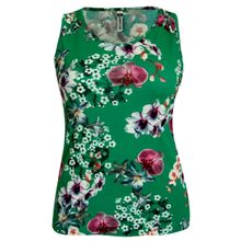 Regata Pau a Pique Estampada Verde