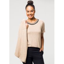 Twin Set 2pçs Pau a Pique m/l  Bege