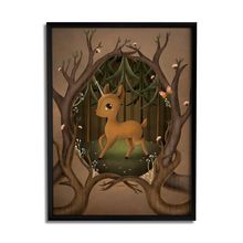Quadro Decorativo Cervo By Fe Sponchi - Beek