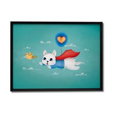 Quadro Decorativo Cão Super By Fe Sponchi - Beek