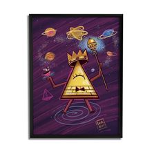 Quadro Decorativo Bill By Lua Lins - Beek