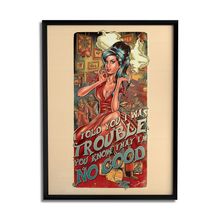 Quadro Decorativo Amy Winehouse By Renato Cunha - Beek