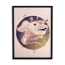 Quadro Decorativo The Never By Lua Lins - Beek