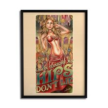 Quadro Decorativo Shakira By Renato Cunha - Beek