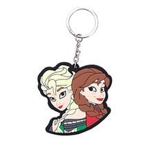 Chaveiro de PVC Frozen Elsa e Anna - ETITOYS