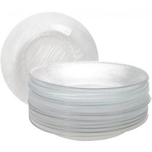 Jogo de Prato Fundo Diamante 24 Peças