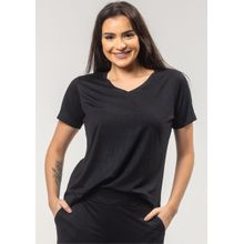 Blusa Pau a Pique Básica Preto