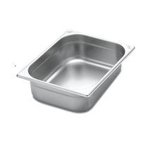 Cuba Gastronomica Inox GN 1/2 x 100mm com tampa Brasinox