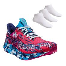Kit Tênis Asics Noosa Tri 14 Feminino + 3 Pares de Meias