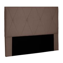 Cabeceira Decorativa King Size 1,95M Yves Suede Caramelo - Gran Belo
