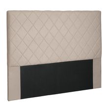 Cabeceira Decorativa King Size 1,95M Baelon Suede Bege - Gran Belo