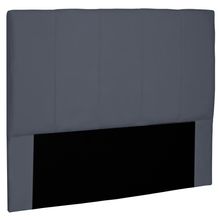 Cabeceira Decorativa Casal 1,40M Erza Suede Cinza - Gran Belo