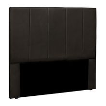 Cabeceira Decorativa Casal 1,40M Erza PU Marrom - Gran Belo