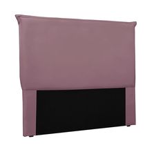 Cabeceira Decorativa Casal 1,40M Trento Veludo Uva - Gran Belo