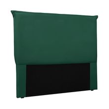 Cabeceira Decorativa King Size 1,95M Trento Veludo Verde Floresta - Gran Belo