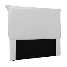 Cabeceira Decorativa King Size 1,95M Trento PU Branco - Gran Belo