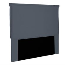 Cabeceira Decorativa King Size 1,95M Trento Suede Cinza - Gran Belo