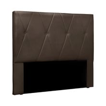 Cabeceira Decorativa King Size 1,95M Yves Veludo Marrom - Gran Belo