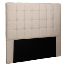 Cabeceira Decorativa King Size 1,95M Tropea Suede Bege - Gran Belo