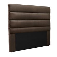 Cabeceira Decorativa King Size 1,95M Guess Veludo Marrom - Gran Belo