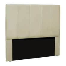 Cabeceira Decorativa Queen Size 1,60M Erza PU Marfim - Gran Belo