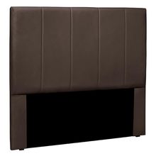 Cabeceira Decorativa King Size 1,95M Erza Veludo Marrom - Gran Belo