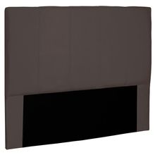 Cabeceira Decorativa King Size 1,95M Erza Suede Café - Gran Belo