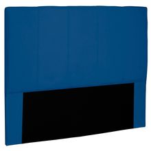 Cabeceira Decorativa King Size 1,95M Erza Suede Azul Marinho - Gran Belo