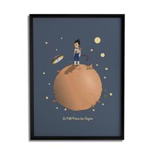 Quadro Decorativo Le Petit Prince des Saiyens By Cleyton Braga - Beek