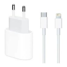 Carregador USB-C Com Cabo Turbo 20W Para iPhone 8 Plus