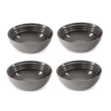 CONJUNTO 4 BOWLS REDONDOS LE CREUSET 16CM FLINT