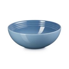 BOWL LE CREUSET DE SERVIR EM CERÂMICA VANCOUVER 24CM AZUL CHAMBRAY