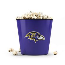 Balde de Pipoca Licenciado NFL - Baltimore Ravens