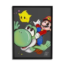 Quadro Decorativo Mario By Lua Lins - Beek