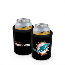 Porta Latas 350ml Licenciado NFL - Miami Dolphins (Preto)