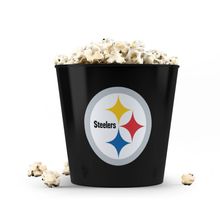 Balde de Pipoca Licenciado NFL - Pittsburgh Steelers
