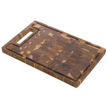 Tábua de Madeira Teca 38cm x 25cm x 2cm Wolff