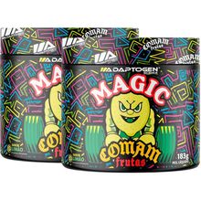 Combo 2 Pré Treino Magic Comam Frutas 183g Adaptogen Limão